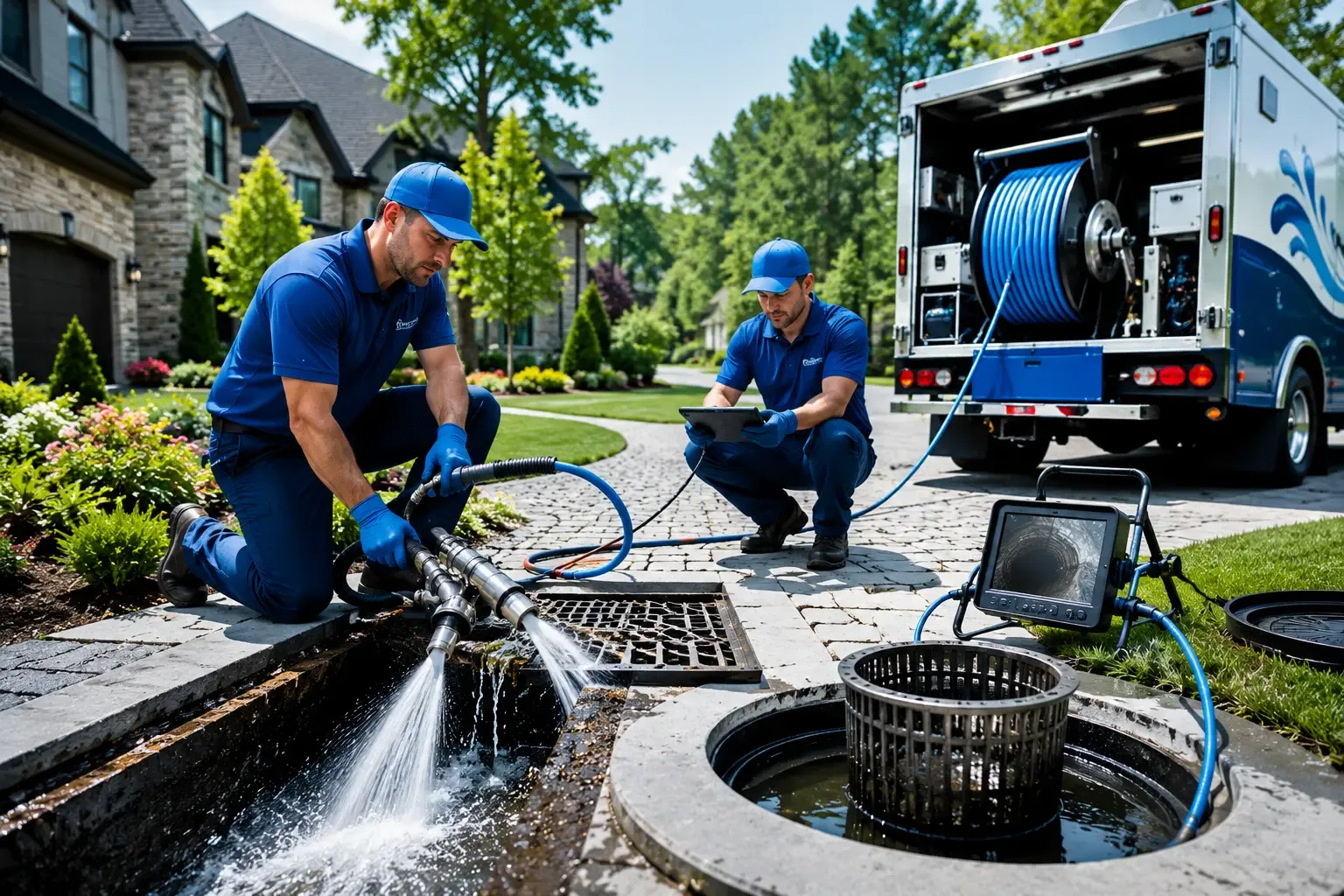 Local outdoor drain cleaning professionals in Black Creek, WI